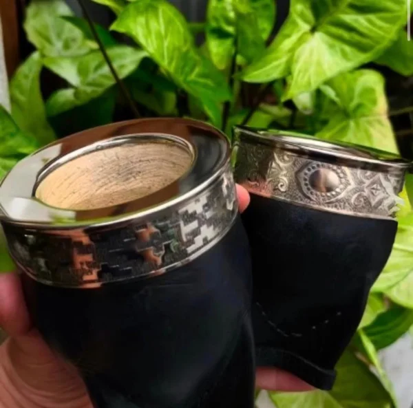 Mate Imperial - Calabaza con virola de Alpaca